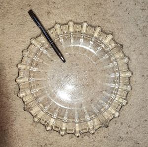 Blenko glass MCM ashtray